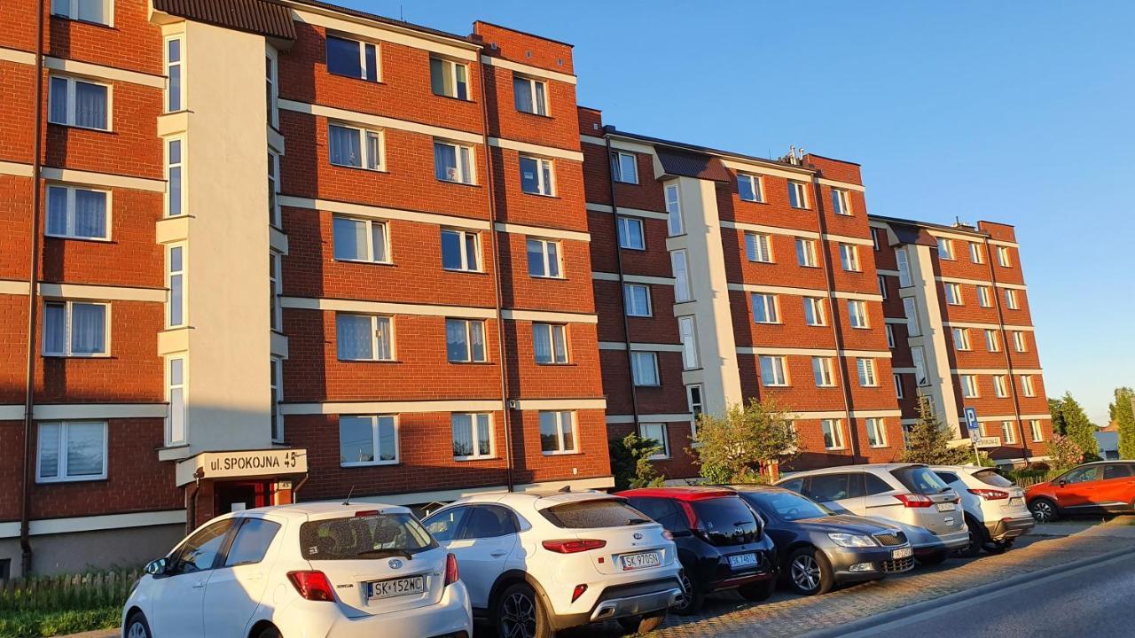 Spokojna Apt Katoviçe Dış mekan fotoğraf